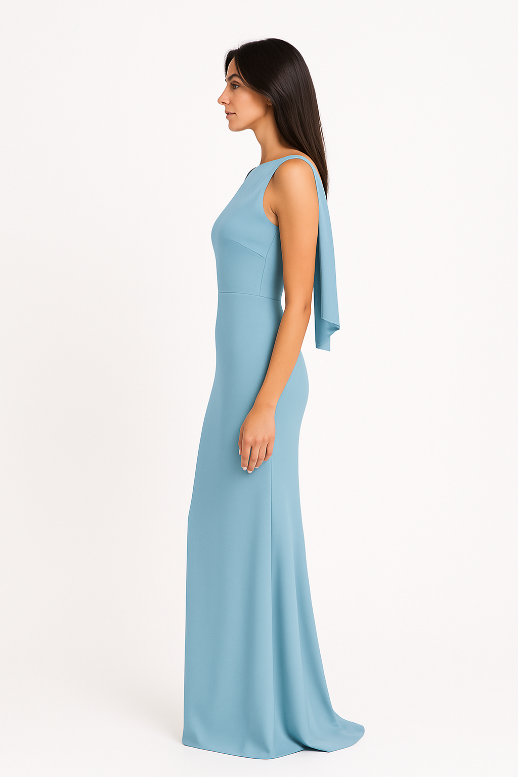 Ulvly Off Shoulder Mini Sheath Dress with Patch Detail