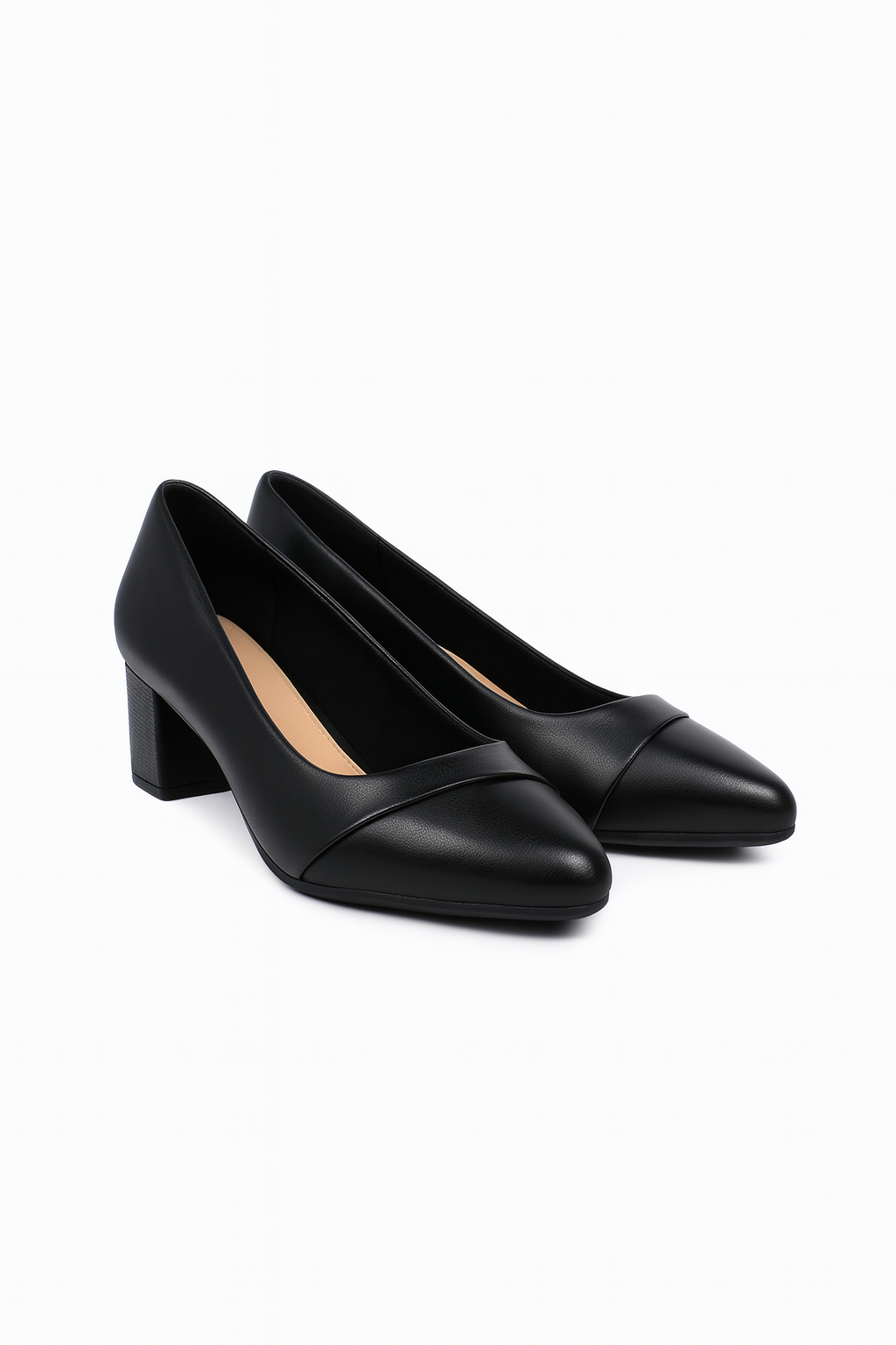 Ulvly Women's PU Leather Work Loafers