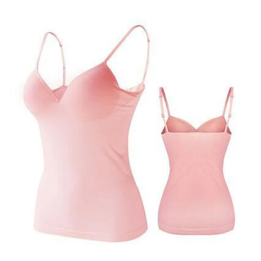 Ulvly Shelf-Bra Camisole with Adjustable Straps