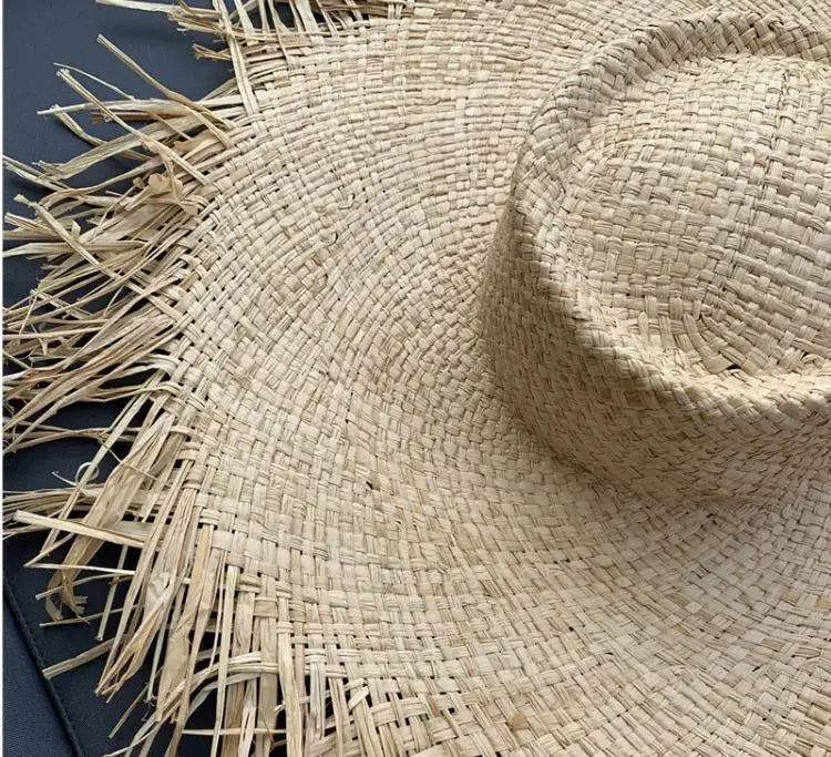 Ulvly Wide Brim Raffia Sun Hat