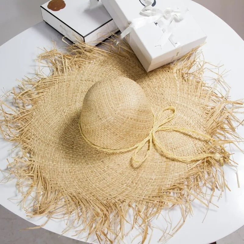 Ulvly Wide Brim Raffia Sun Hat