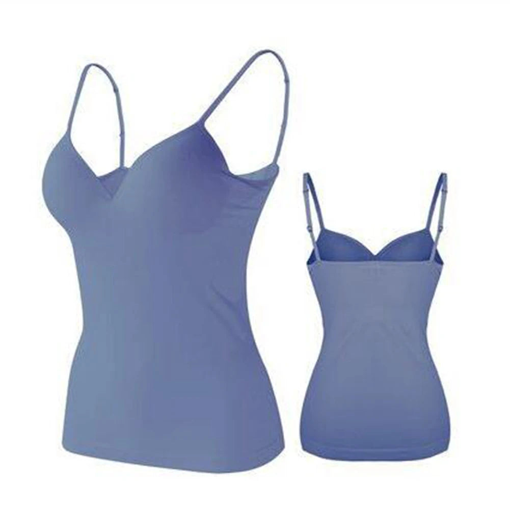 Ulvly Shelf-Bra Camisole with Adjustable Straps