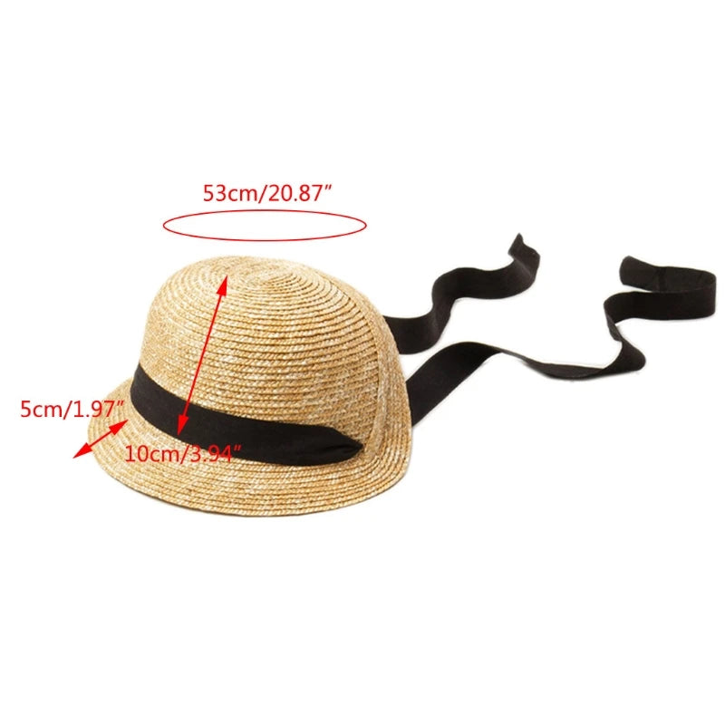 Ulvly Packable Raffia Straw Sun Hat