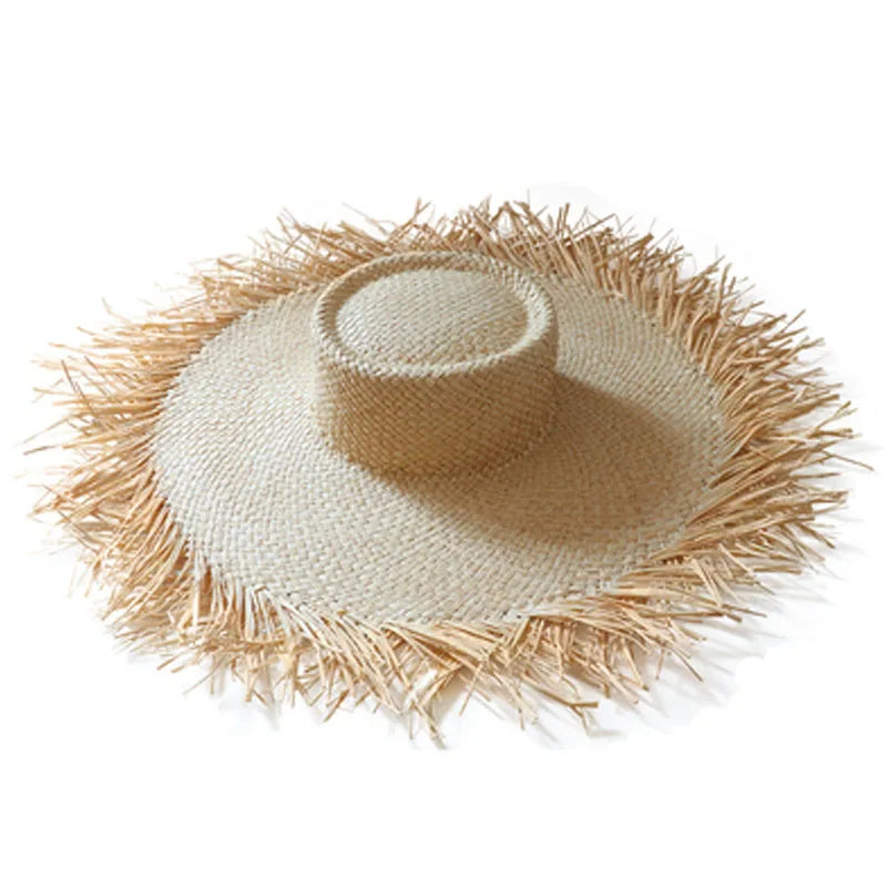 Ulvly Wide Brim Raffia Sun Hat