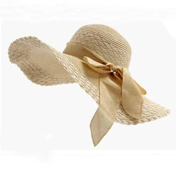 Ulvly Floppy Straw Sun Hat