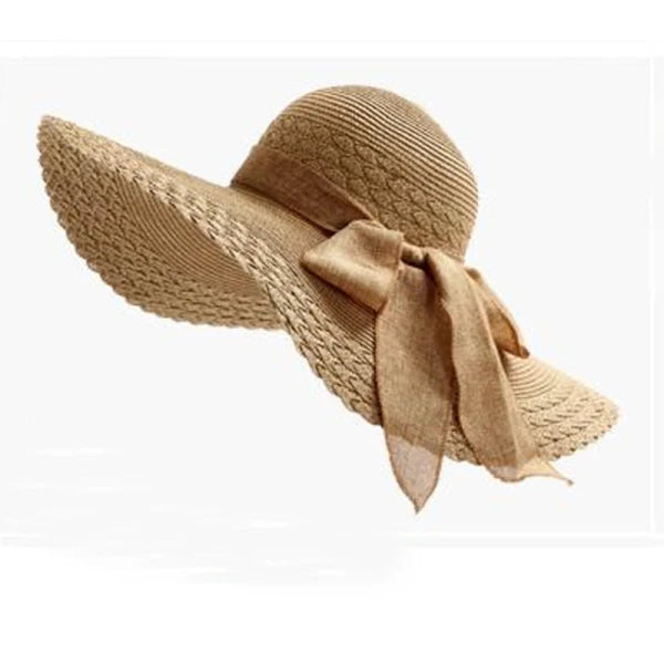 Ulvly Floppy Straw Sun Hat