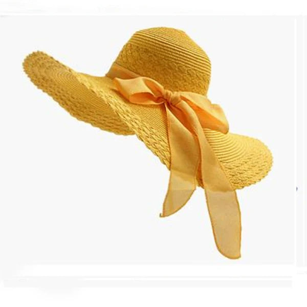 Ulvly Floppy Straw Sun Hat