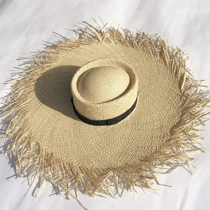 Ulvly Wide Brim Raffia Sun Hat