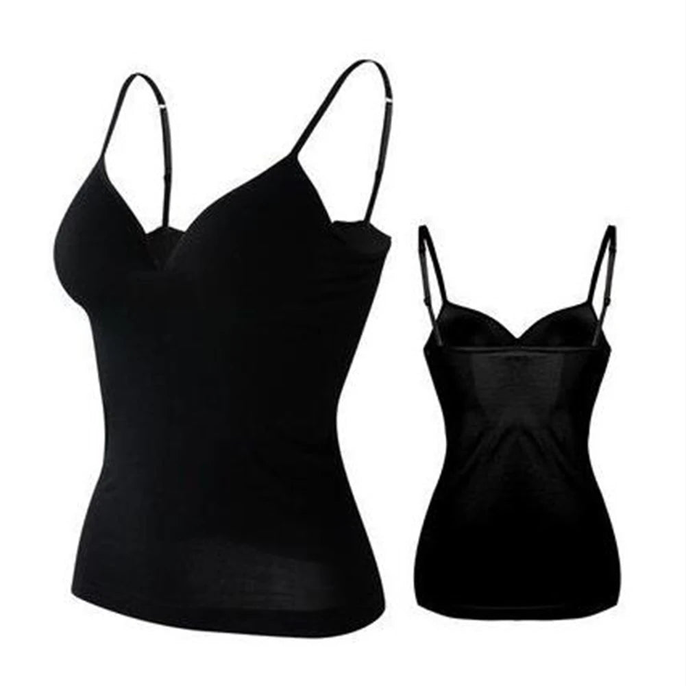 Ulvly Shelf-Bra Camisole with Adjustable Straps