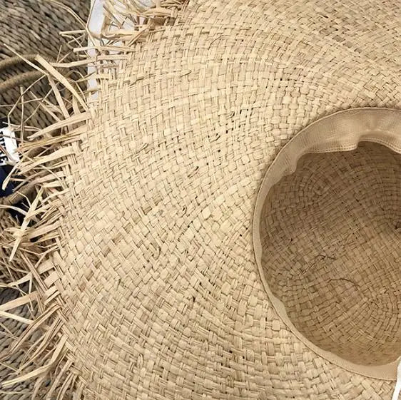 Ulvly Wide Brim Raffia Sun Hat