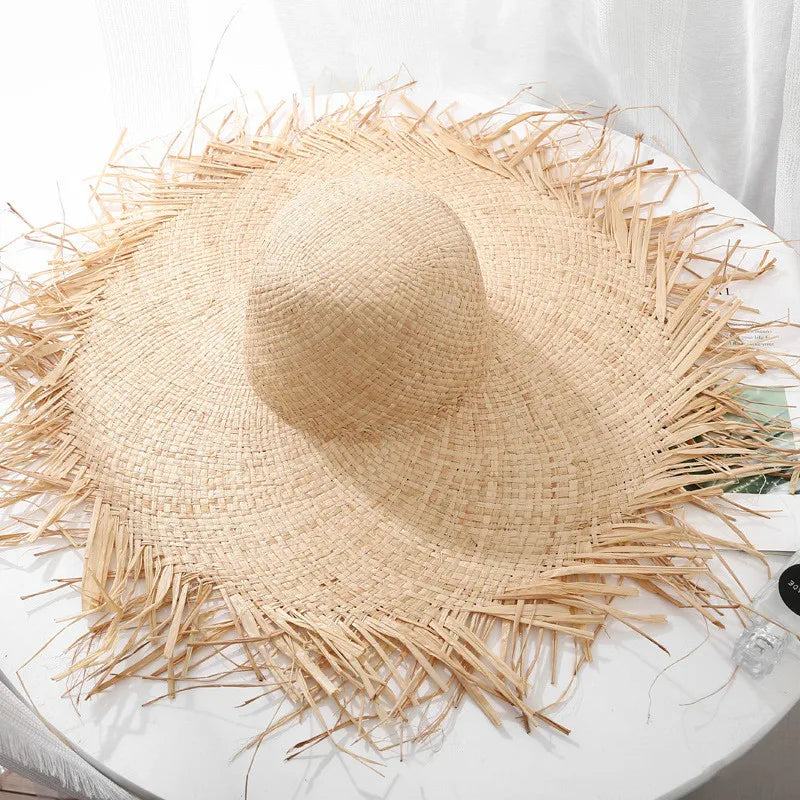 Ulvly Wide Brim Raffia Sun Hat