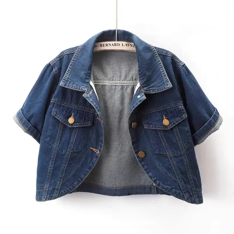 Ulvly Women’s Short Denim Jacket
