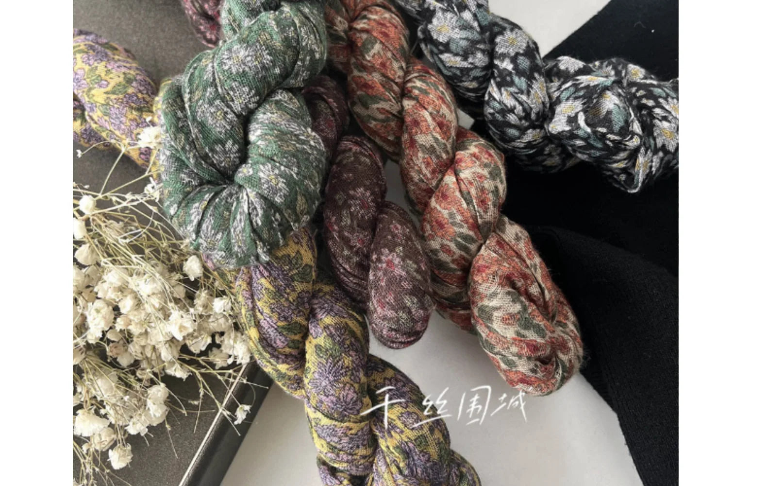 Ulvly Lightweight Floral Sunscreen Scarf