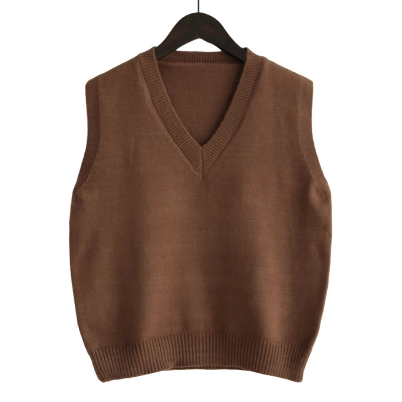 Ulvly V-Neck Knit Vest