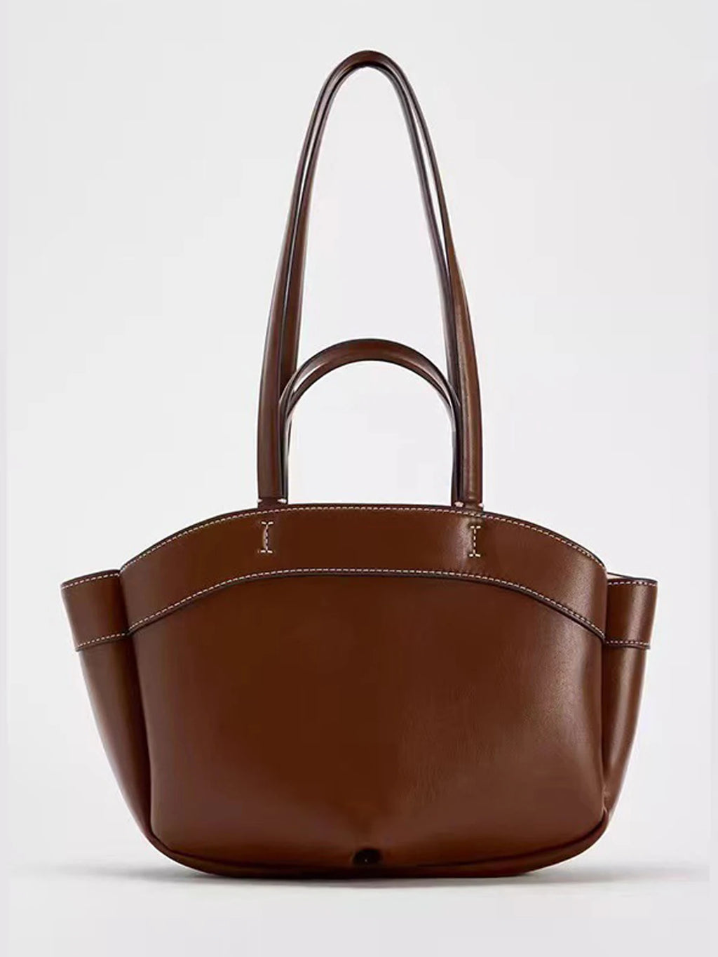 Ulvly Spliced Canvas Shoulder Bag
