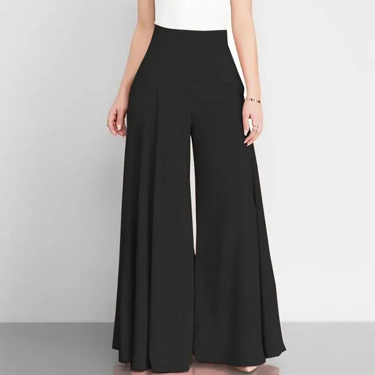 Ulvly High-Waist Wide-Leg Trousers