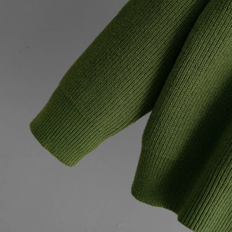 Ulvly Colorblock Polo Sweater