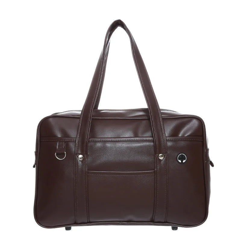 Ulvly PU Shoulder Tote – Student &amp; Commuter Edition