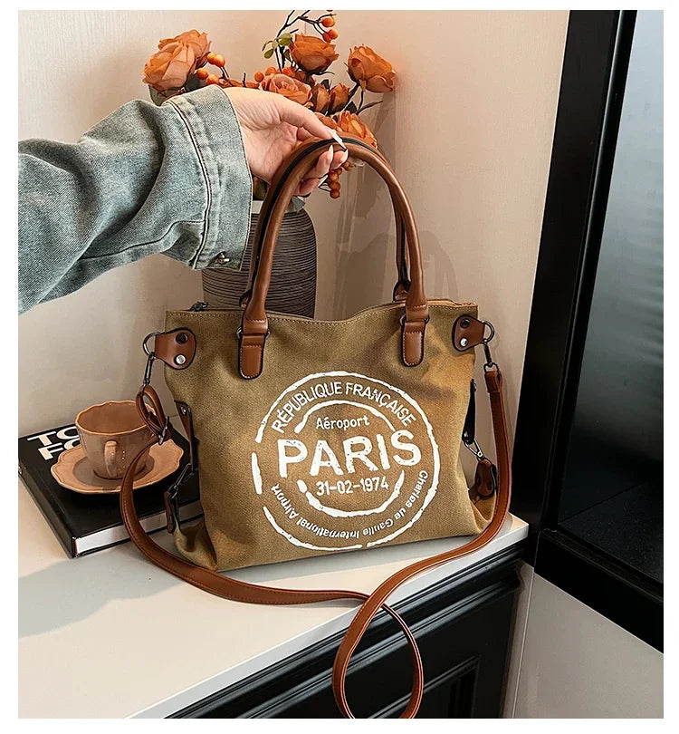 Ulvly Retro Canvas Bag