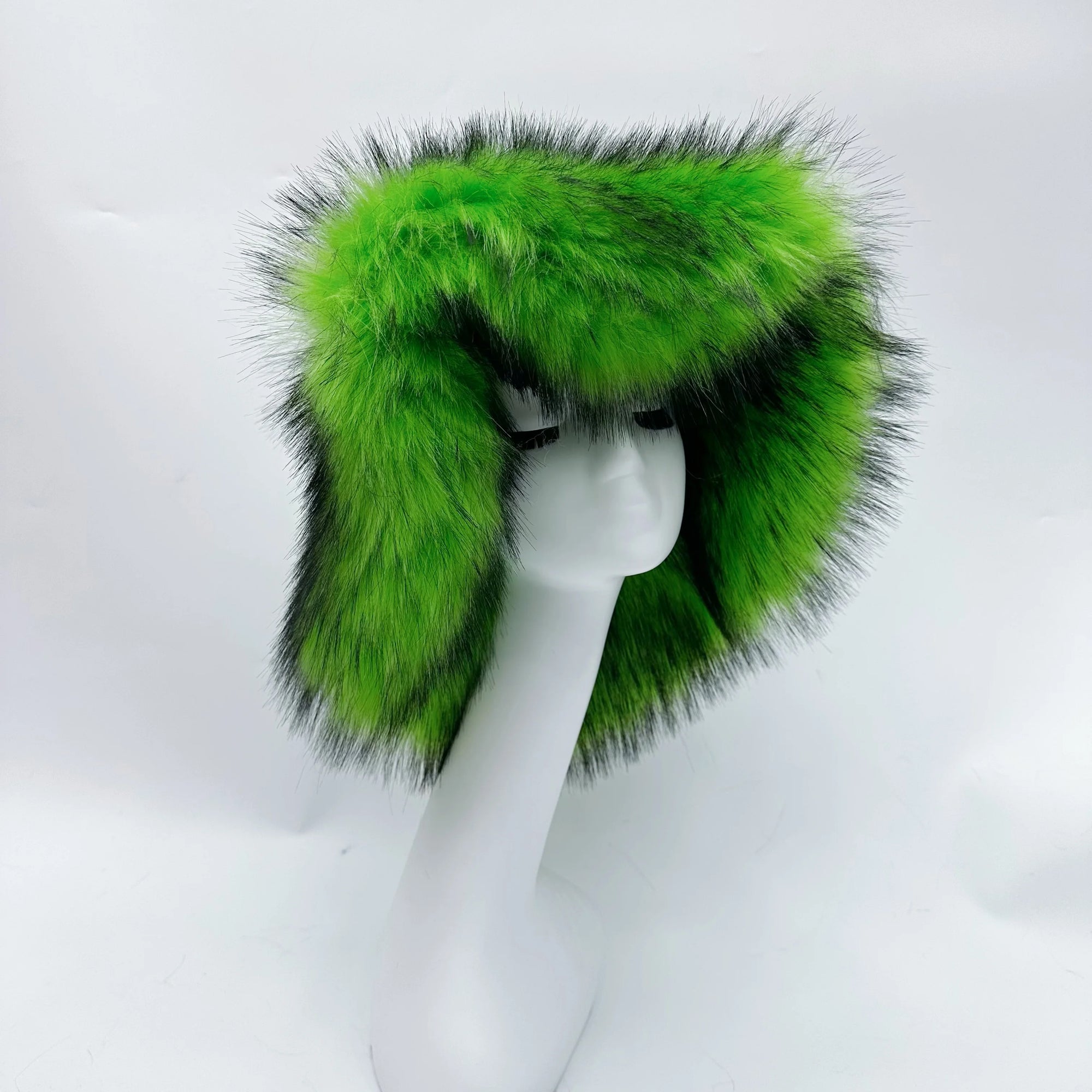 Ulvly Winter Plush Bucket Hat with Earflaps