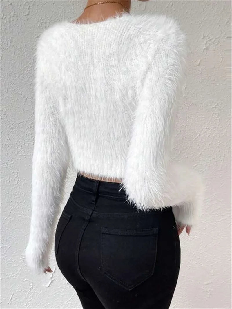 Ulvly V-Cut Slim Knit