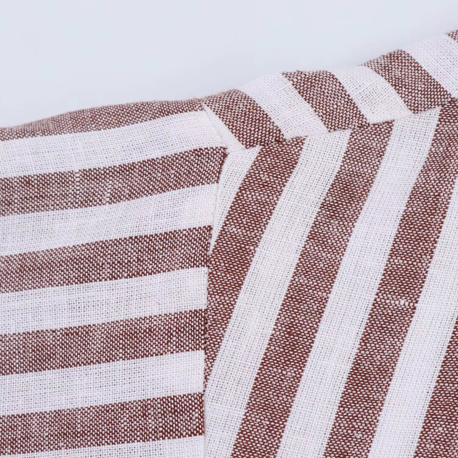Ulvly Linen-Blend Striped Shirt