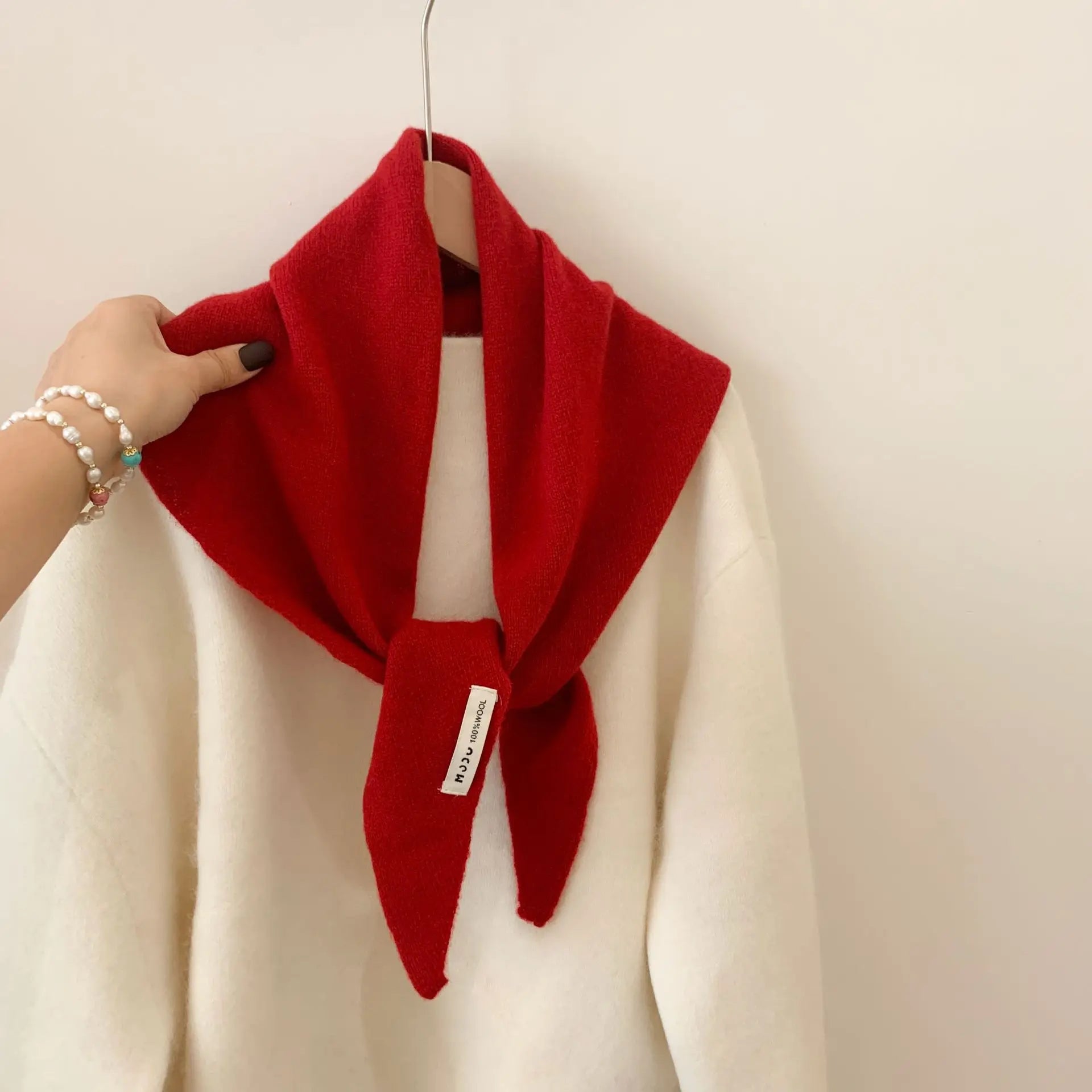 Ulvly Wool Triangle Scarf
