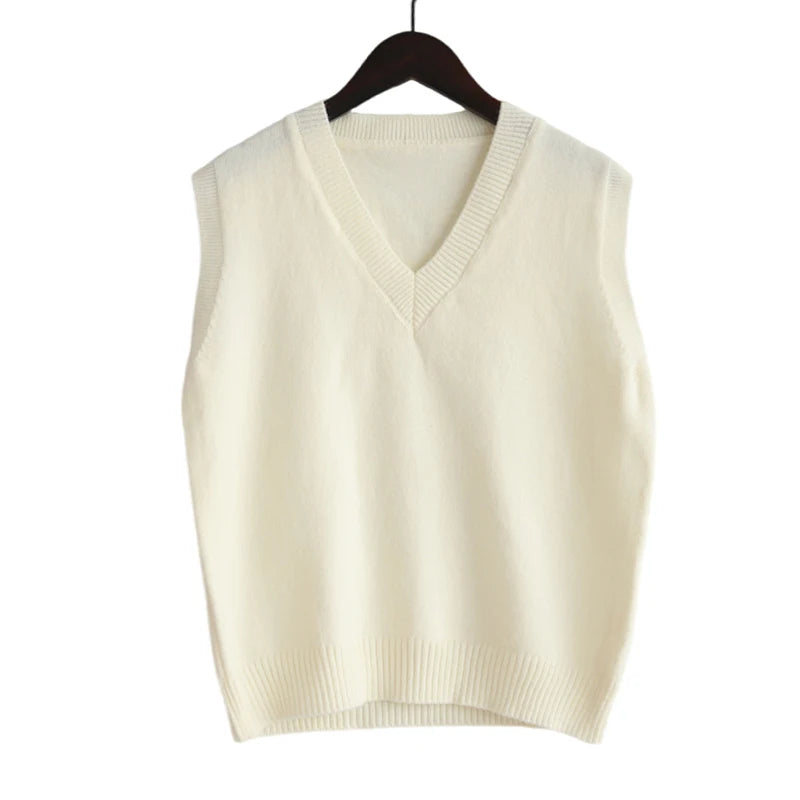 Ulvly V-Neck Knit Vest