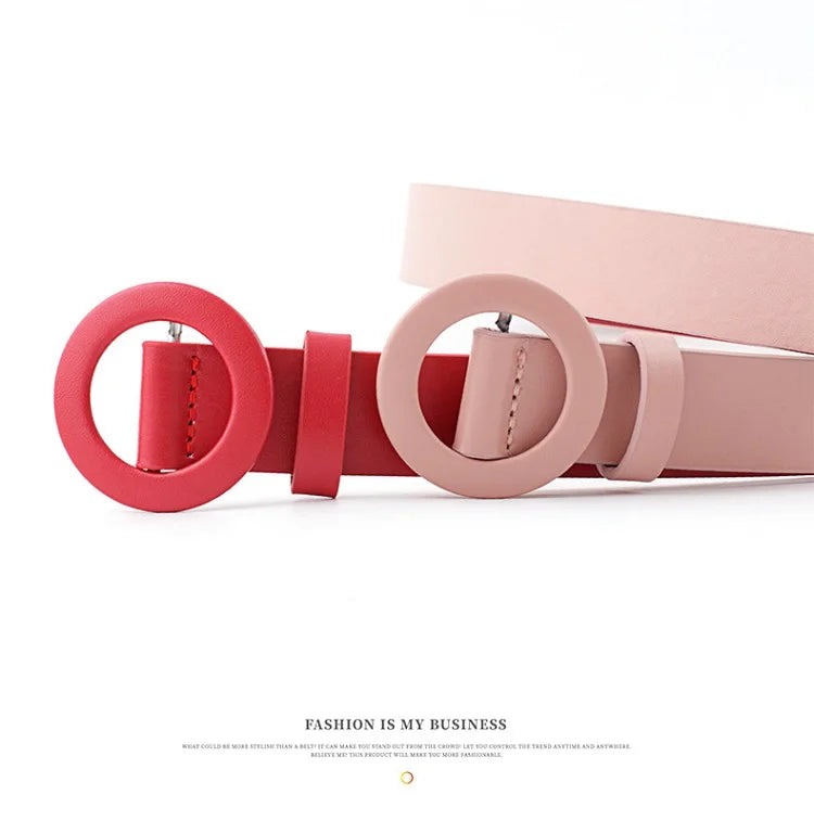 Ulvly PU Leather Waist Belt