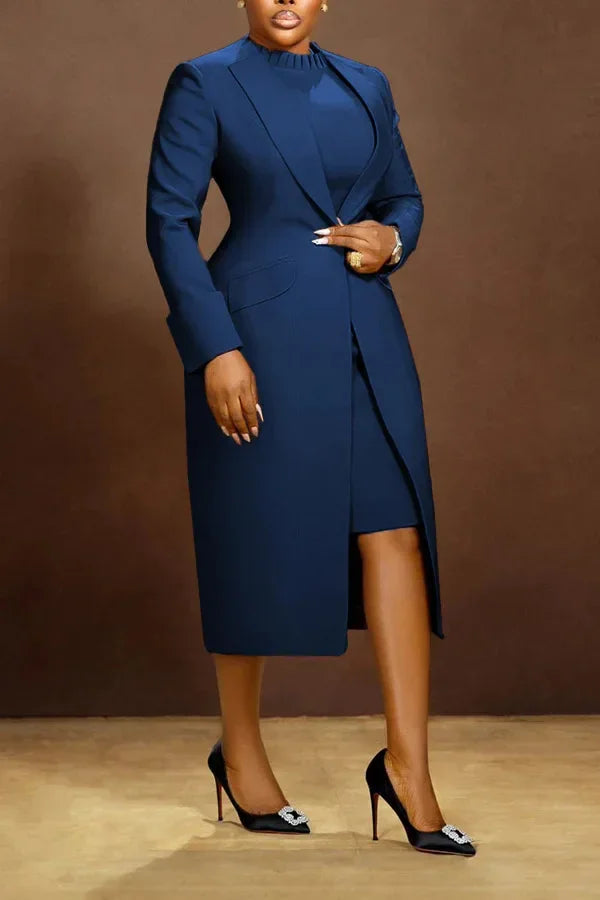 Ulvly Blazer &amp; Dress Suit Set