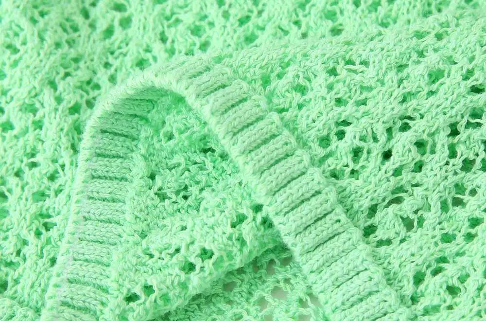 Ulvly Pointelle Polo Knit
