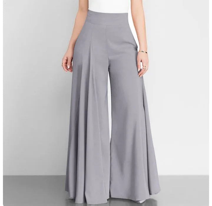 Ulvly High-Waist Wide-Leg Trousers