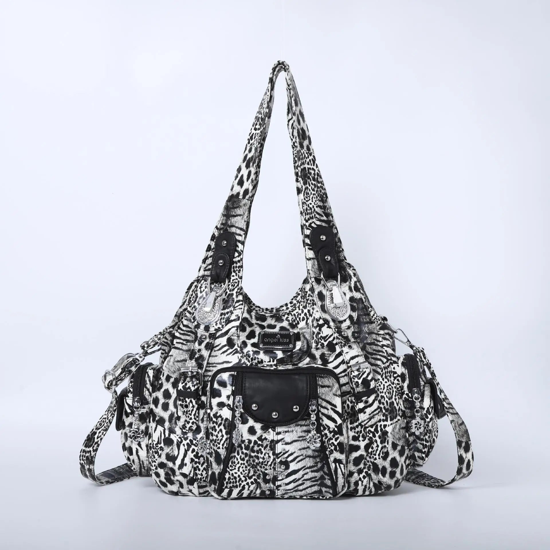 Ulvly Soft PU Leather Hobo Bag