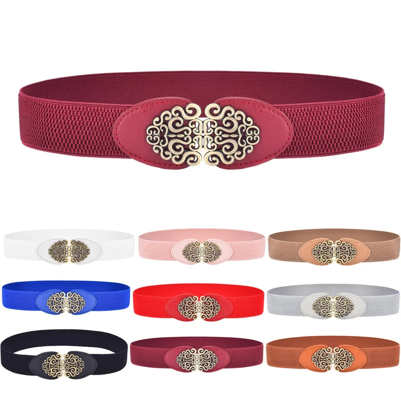Ulvly Retro Stretch Waist Belt