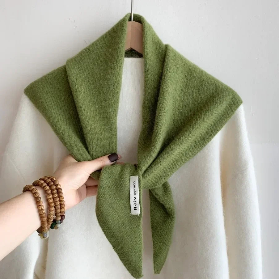 Ulvly Wool Triangle Scarf