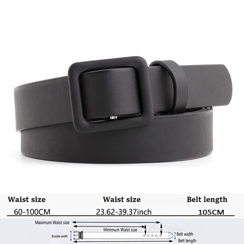 Ulvly PU Leather Waist Belt