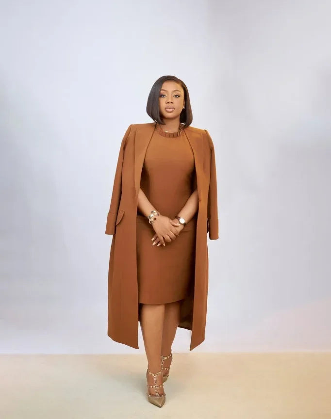Ulvly Blazer &amp; Dress Suit Set