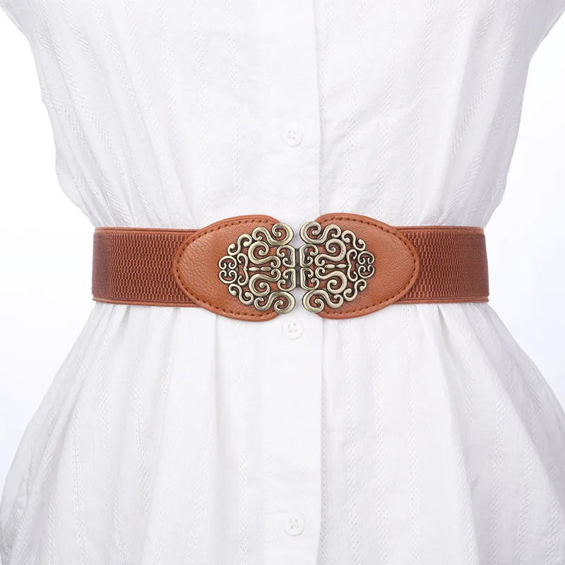 Ulvly Retro Stretch Waist Belt
