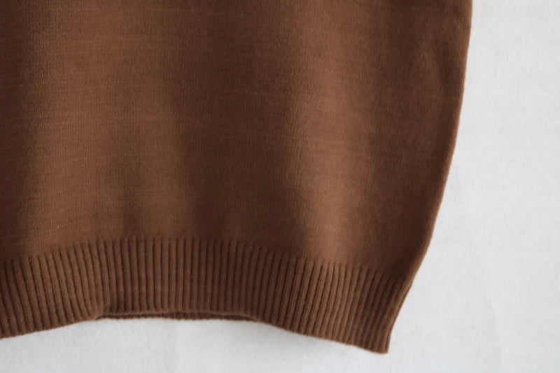 Ulvly V-Neck Knit Vest
