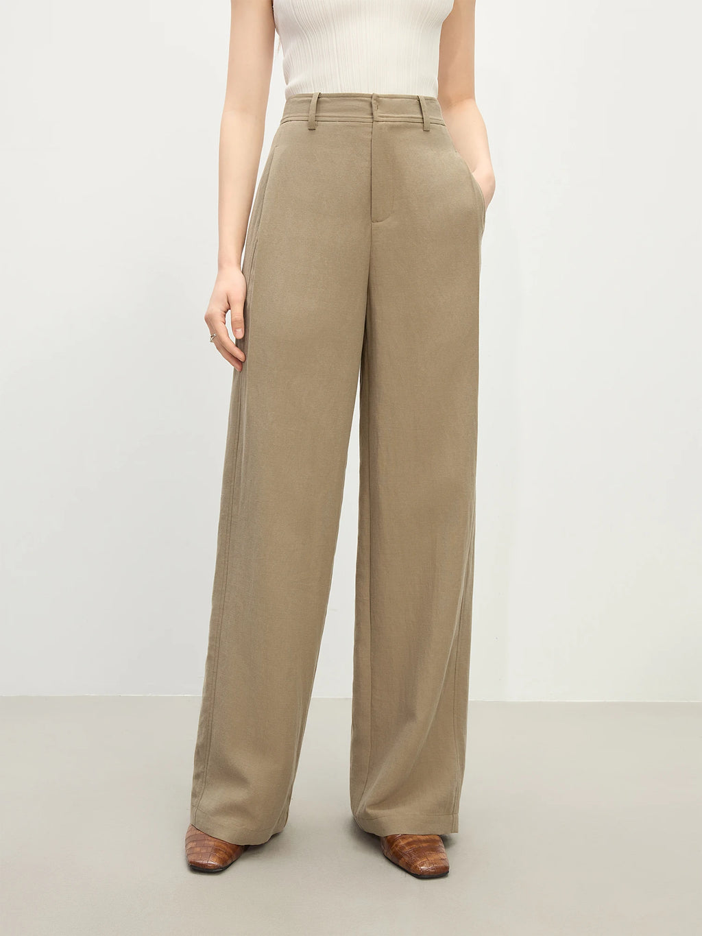 Ulvly Tencel Paperbag Trousers