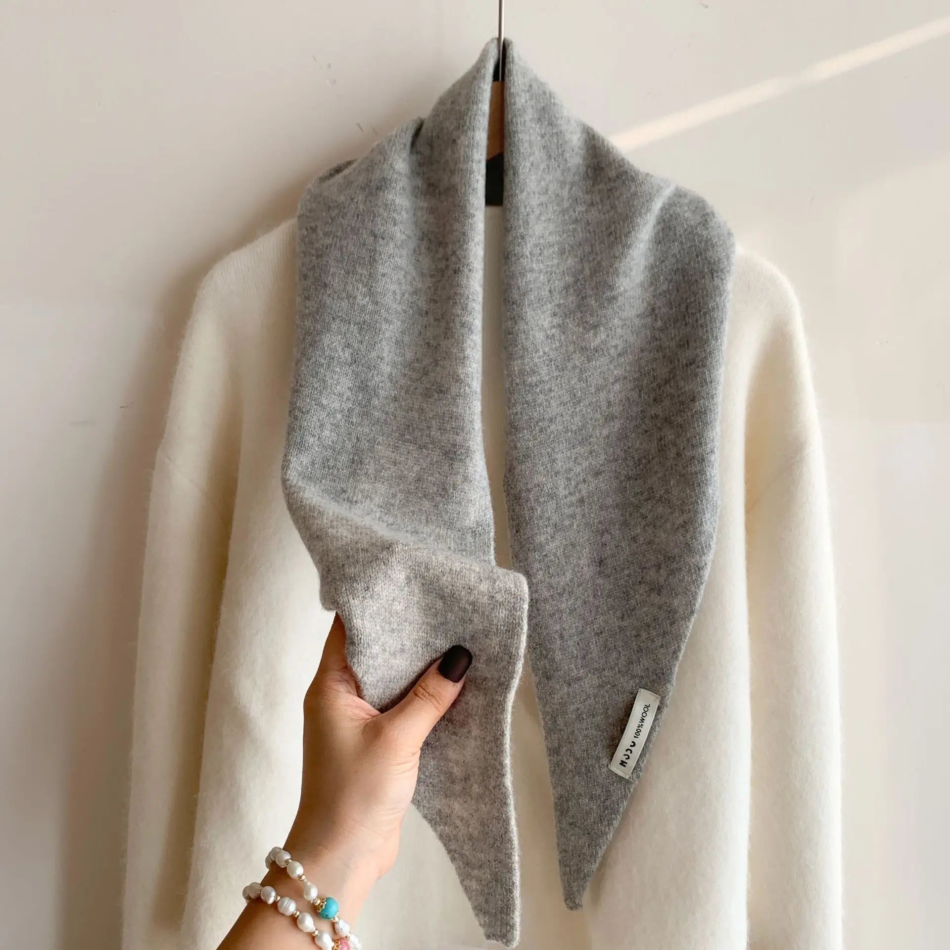 Ulvly Wool Triangle Scarf