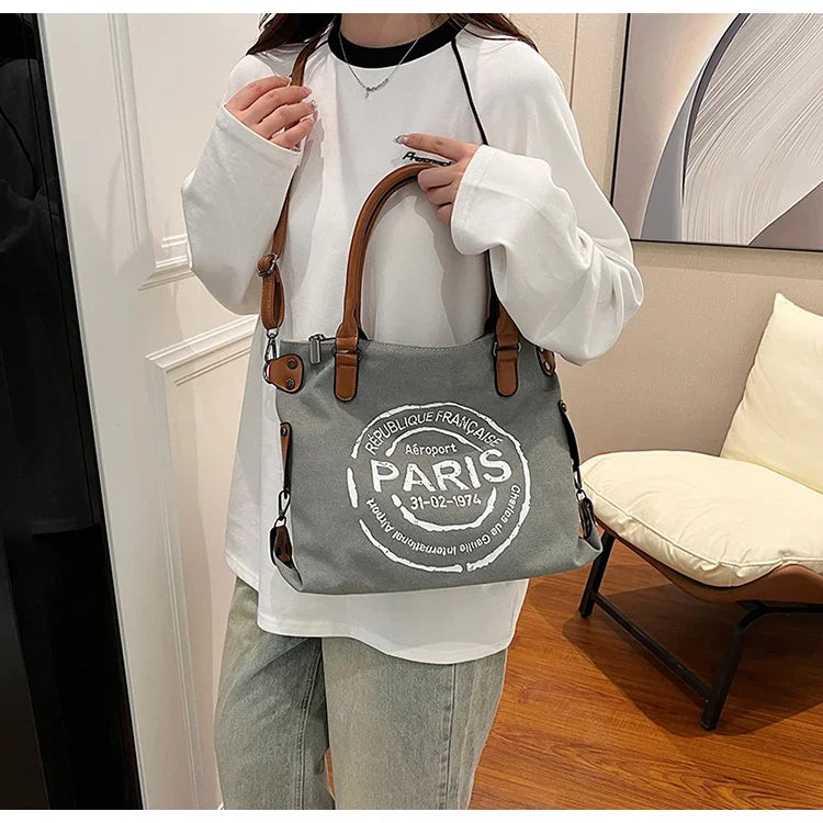 Ulvly Retro Canvas Bag