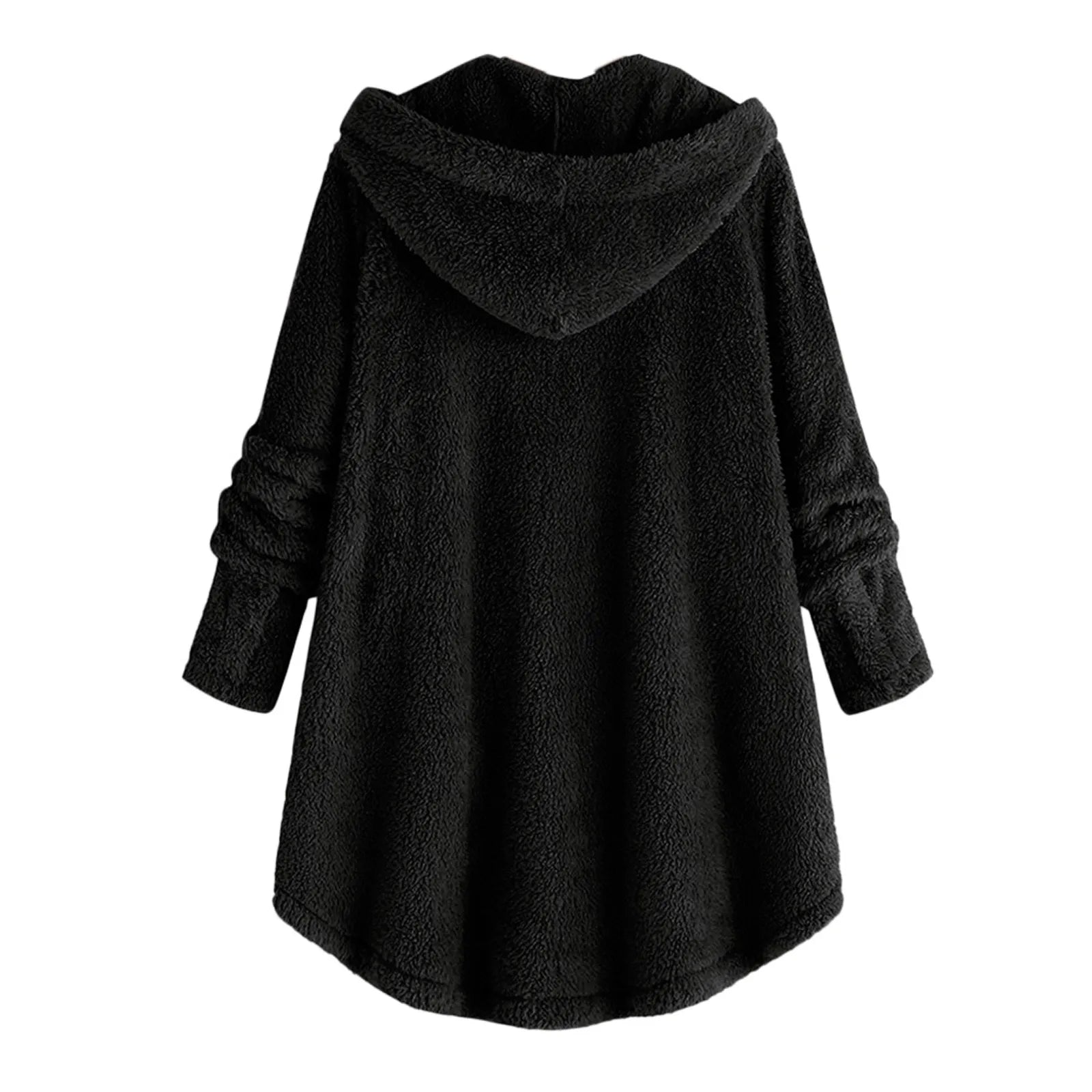 Ulvly Hooded Teddy Fleece Coat