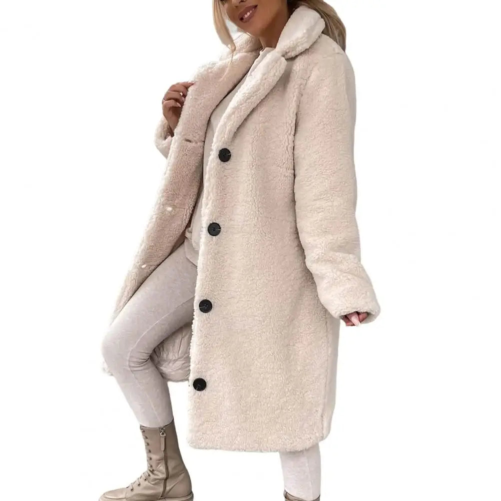 Ulvly Teddy Fleece Overcoat