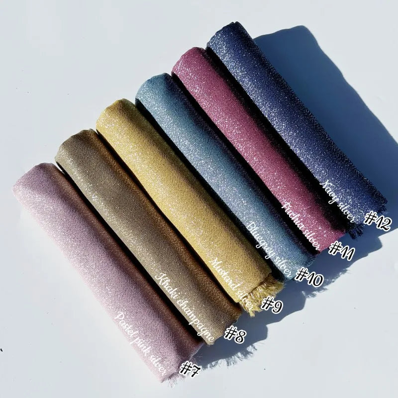 Ulvly Shimmer Fringe Shawl