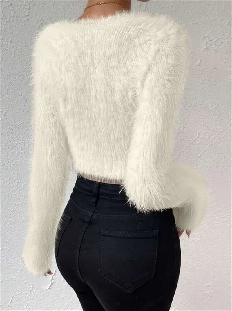 Ulvly V-Cut Slim Knit