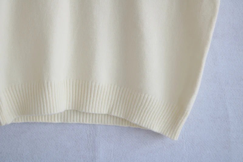 Ulvly V-Neck Knit Vest