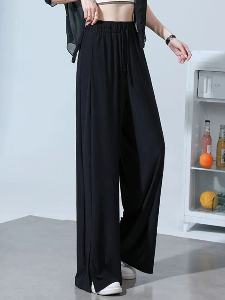 Ulvly IceSilk Split-Leg Trousers