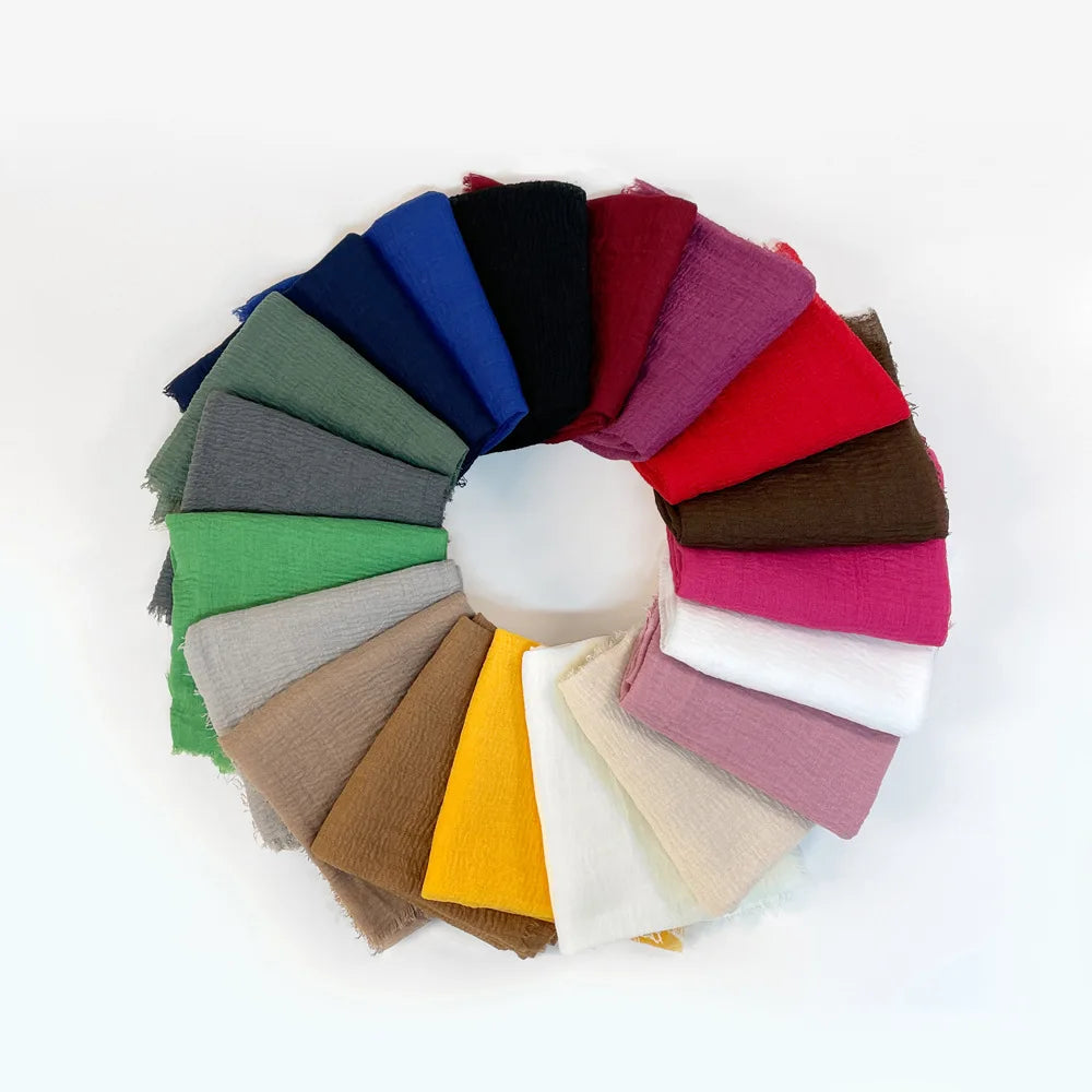 Ulvly Cotton-Linen Head Scarf