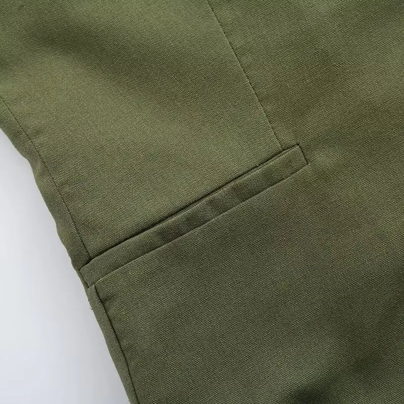Ulvly Linen Vest &amp; Shorts Suit